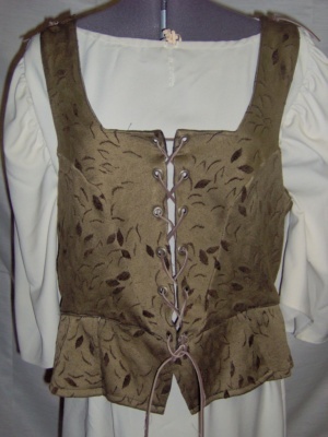 Green Renaissance Vest-Wm Rn Vst 3025-SHREW '10-Chest 36