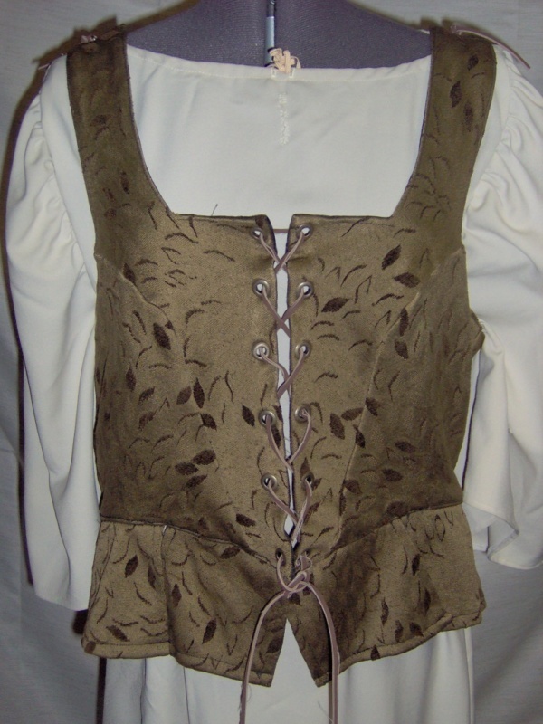 Green Renaissance Vest-Wm Rn Vst 3025-SHREW '10-Chest 36