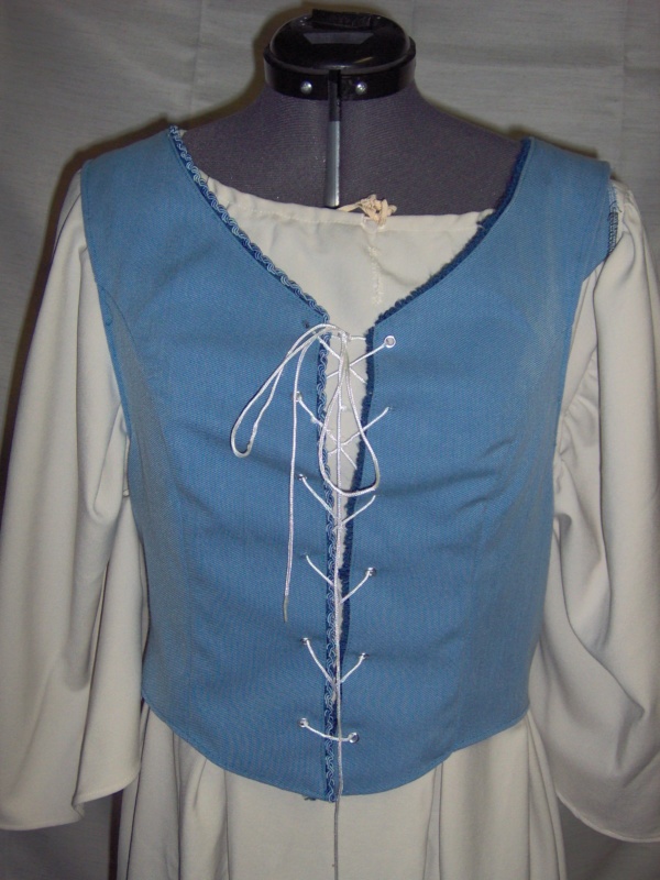 Blue Renaissance Vest-Wm Rn Vst 4300-Chest 33