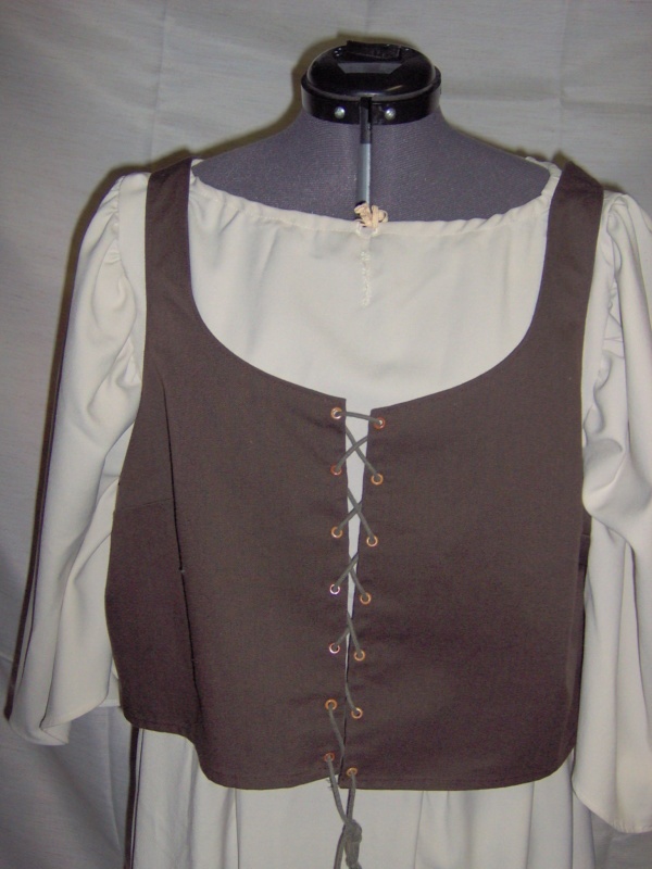 Brown Renaissance Vest-Wm Rn Vst 6500-Chest 46