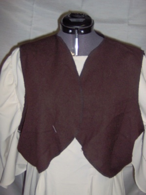 Brown Renaissance Vest-Wm Rn Vst 6900-Chest 50