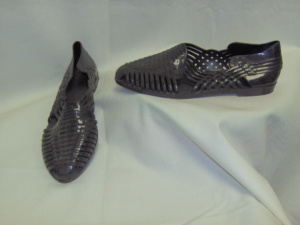 black Shoe-Wm Sh Flt 1044-Size  6