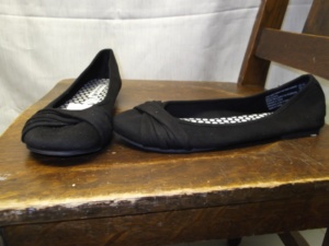 black Shoe-Wm Sh Flt 1144-Size  9.5