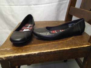 black Shoe-Wm Sh Flt 1145-Size  10