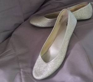 silver Shoe-Wm Sh Flt 2140-Size  6