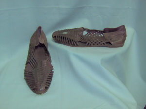 red brown Shoe-Wm Sh Flt 7040-Size  10
