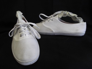 white Shoe-Wm Sh Flt 8063-Size  6