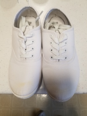 white Shoe-Wm Sh Flt 8069-Size  7