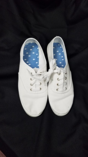 white Shoe-Wm Sh Flt 8070-Size  11