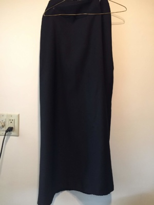 Black Skirt-Wm Sk 1026-Waist 28