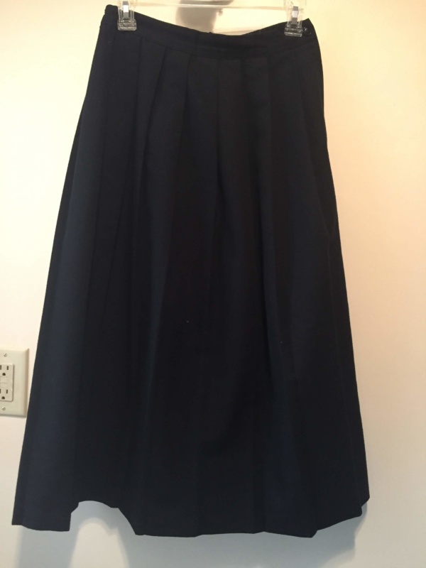 Black Skirt-Wm Sk 1041-Waist 26
