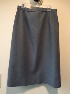 Grey Skirt-Wm Sk 2003-Waist 28
