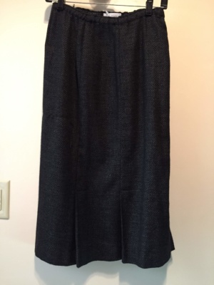 Grey Skirt-Wm Sk 2028-Waist 28