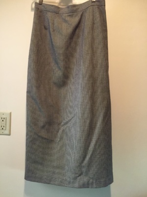 Grey Skirt-Wm Sk 2029-Waist 28