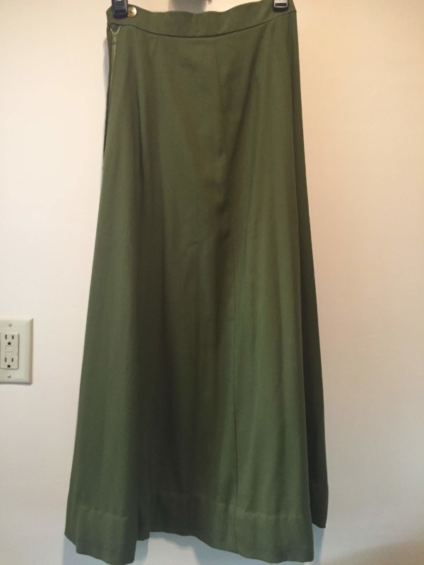 Green Skirt-Wm Sk 3001-Waist 26