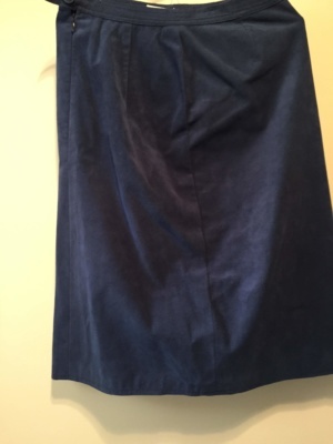 Blue Skirt-Wm Sk 4009-Waist 30