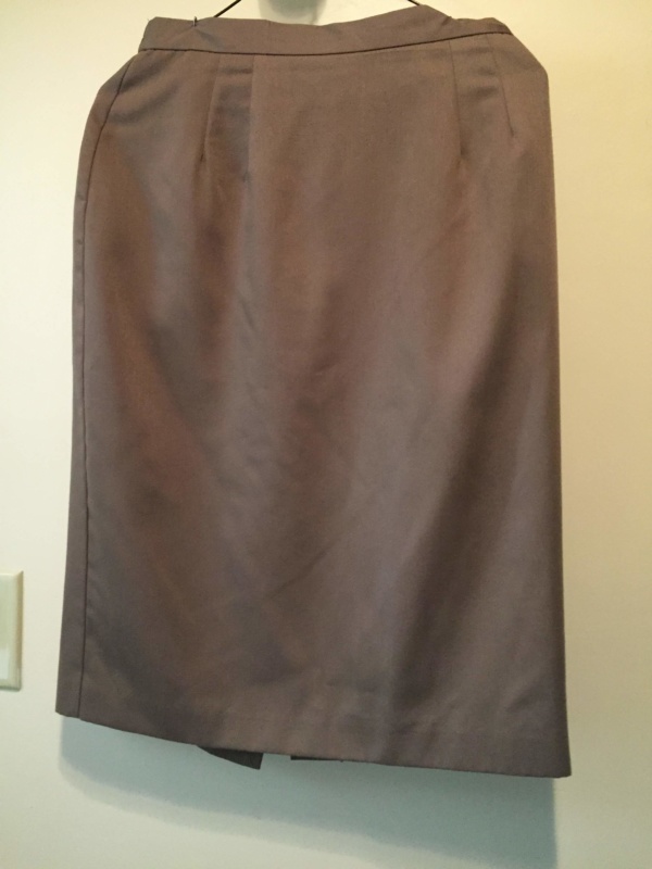 Brown Skirt-Wm Sk 6004-Waist 28