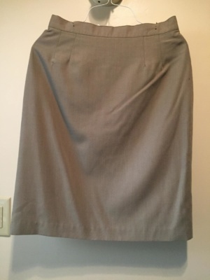 Brown Skirt-Wm Sk 6008-Waist 30