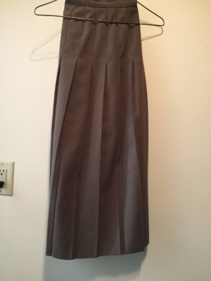 Brown Skirt-Wm Sk 6013-Waist 28