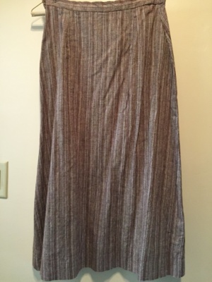 Brown Skirt-Wm Sk 6051-Waist 28