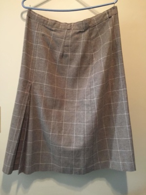 Brown Skirt-Wm Sk 6176-Waist 32