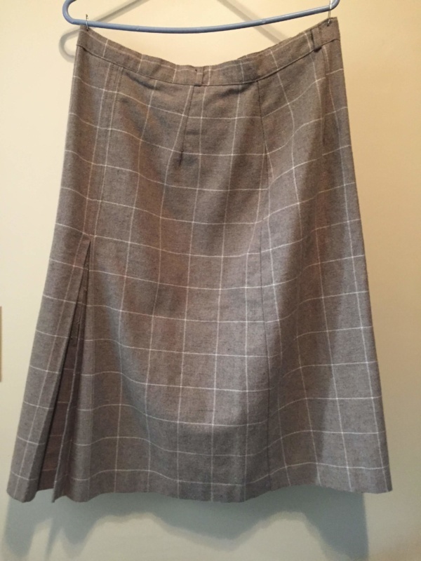 Brown Skirt-Wm Sk 6176-Waist 32