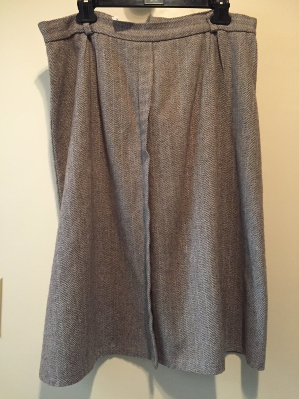 Brown Skirt-Wm Sk 6200-Waist 34