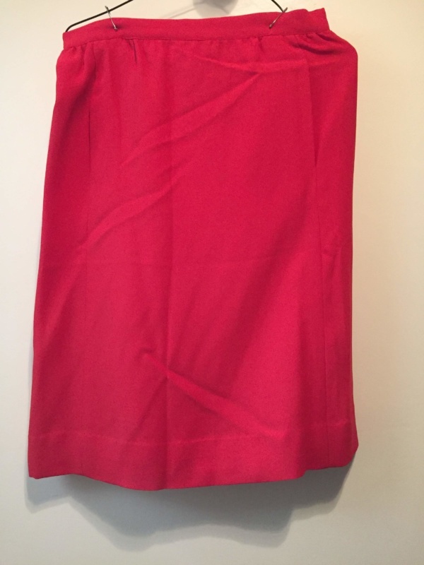 Red Skirt-Wm Sk 7000-Waist 28