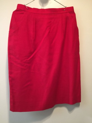 Red Skirt-Wm Sk 7005-Waist 30
