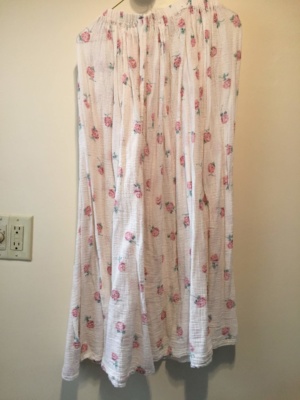 White pink green Skirt-Wm Sk 8200-Waist 34