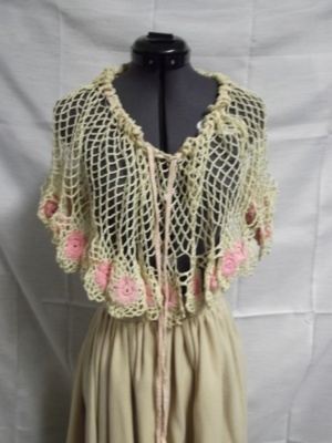 Ivory Pink Shawl-Wm Swl 6002-Waist 48