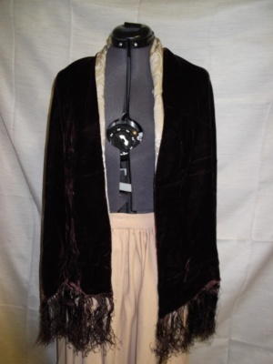 Brown Shawl-Wm Swl 6009-Waist 60