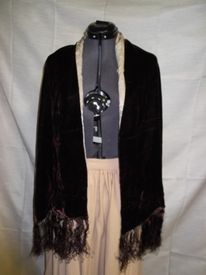 Brown Shawl-Wm Swl 6011-Waist 60
