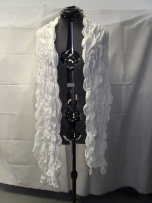 White Shawl-Wm Swl 8007-Waist 80