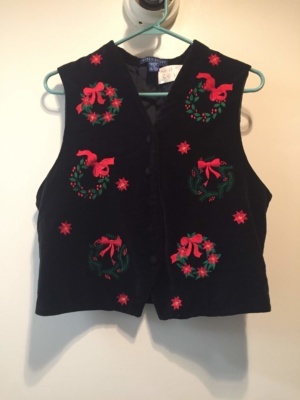 Black   Women's Vest-Wm Vs 1525-Chest 40