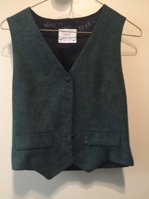 Green Women's Vest-Wm Vs 3000-Chest 32