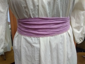 Pink and white Bible Belt-BBLT 7008-Length 49