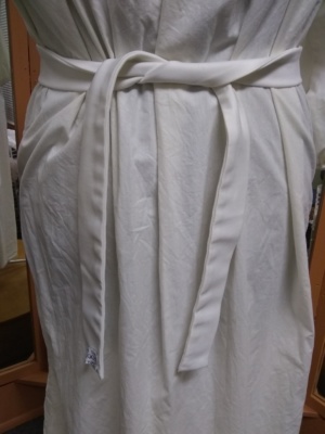 White Bible Belt-BBLT 8004-Length 63