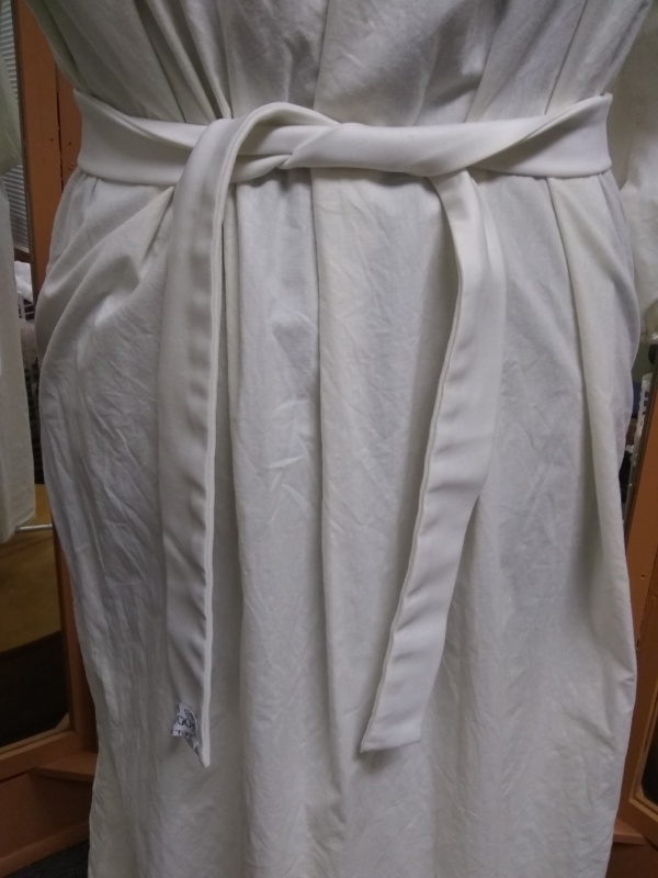White Bible Belt-BBLT 8004-Length 63
