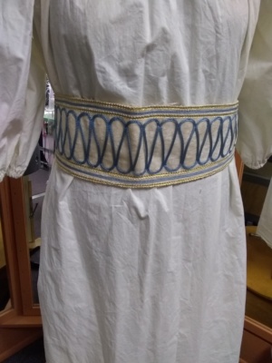 White Bible Belt-BBLT 8009-Length 39