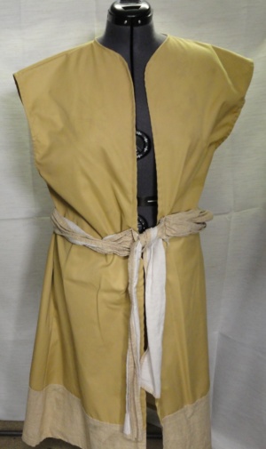 Tan and white Bible Coat-BCT 6161-Chest 50