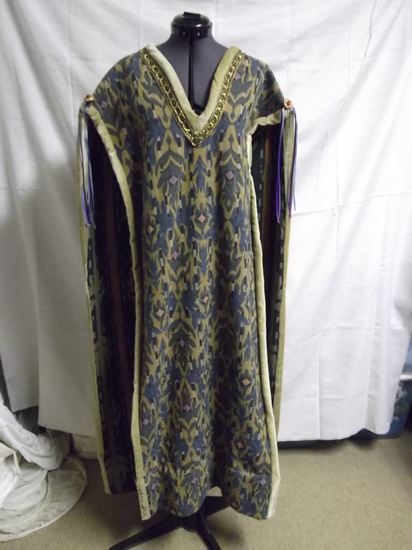 Brown and blue Bible Coat-BCT 6340-Chest 60
