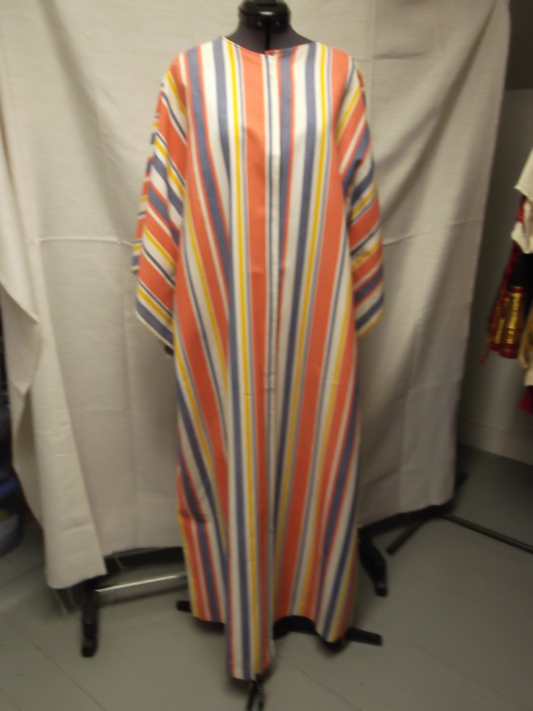 Orange, blue, yellow, white Bible Coat-BCT 7281-Chest 56