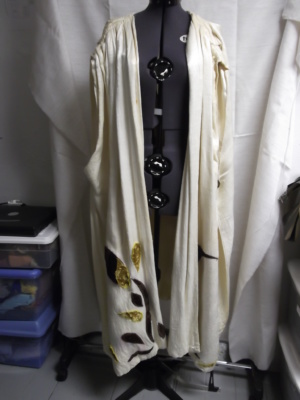 White and brown Bible Coat-BCT 8100-Chest 88