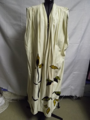 Ivory, black, and gold Bible Coat-BCT 8101-Chest 90