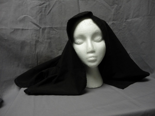 Black Bible Headdress-BHS 1006-Width 30