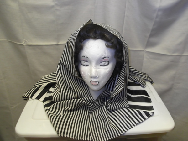 Black and white Bible Headdress-BHS 1280-Width 58