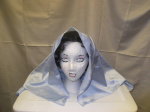Light blue Bible Headdress-BHS 4007-Width 34