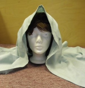 Light blue Bible Headdress-BHS 4010-Width 22