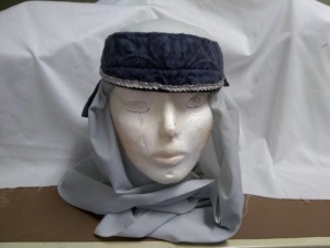 Light blue Bible Headdress-BHS 4011-Width 26